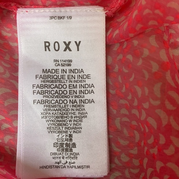Roxy : sheer pink patterned top - Picture 13 of 16